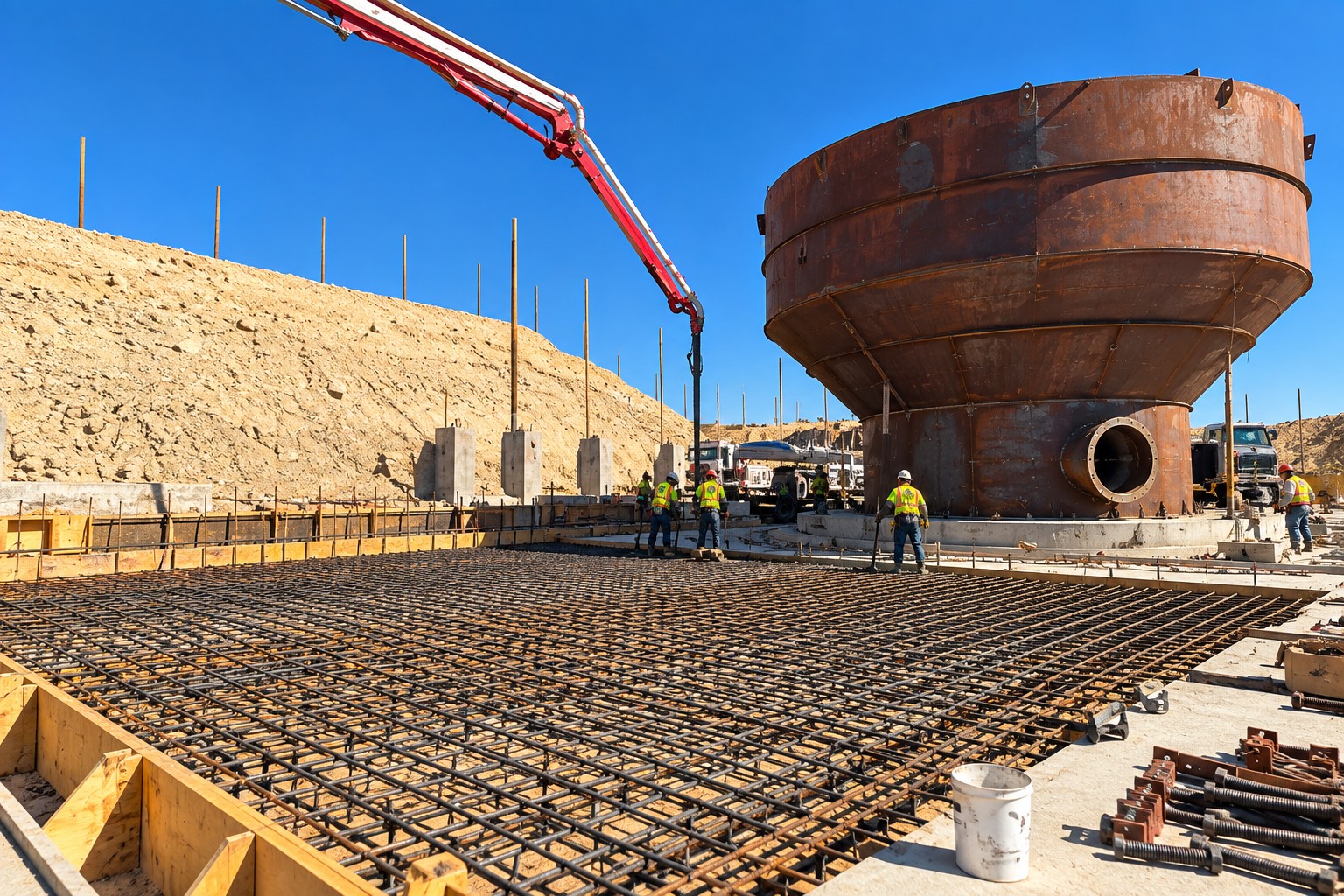 Third stage booster 03 rebar tank